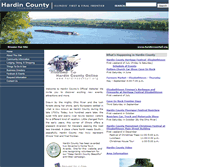 Tablet Screenshot of hardincountyil.org